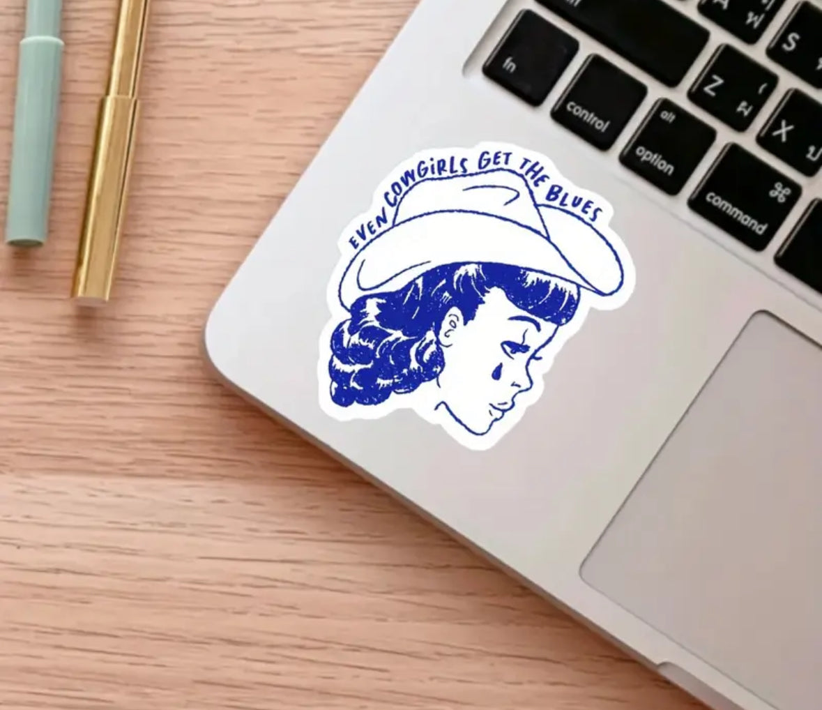 Even Cowgirls Get the Blues (Sticker)