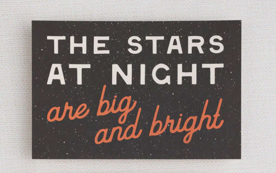 The Stars at night…8x10 Print