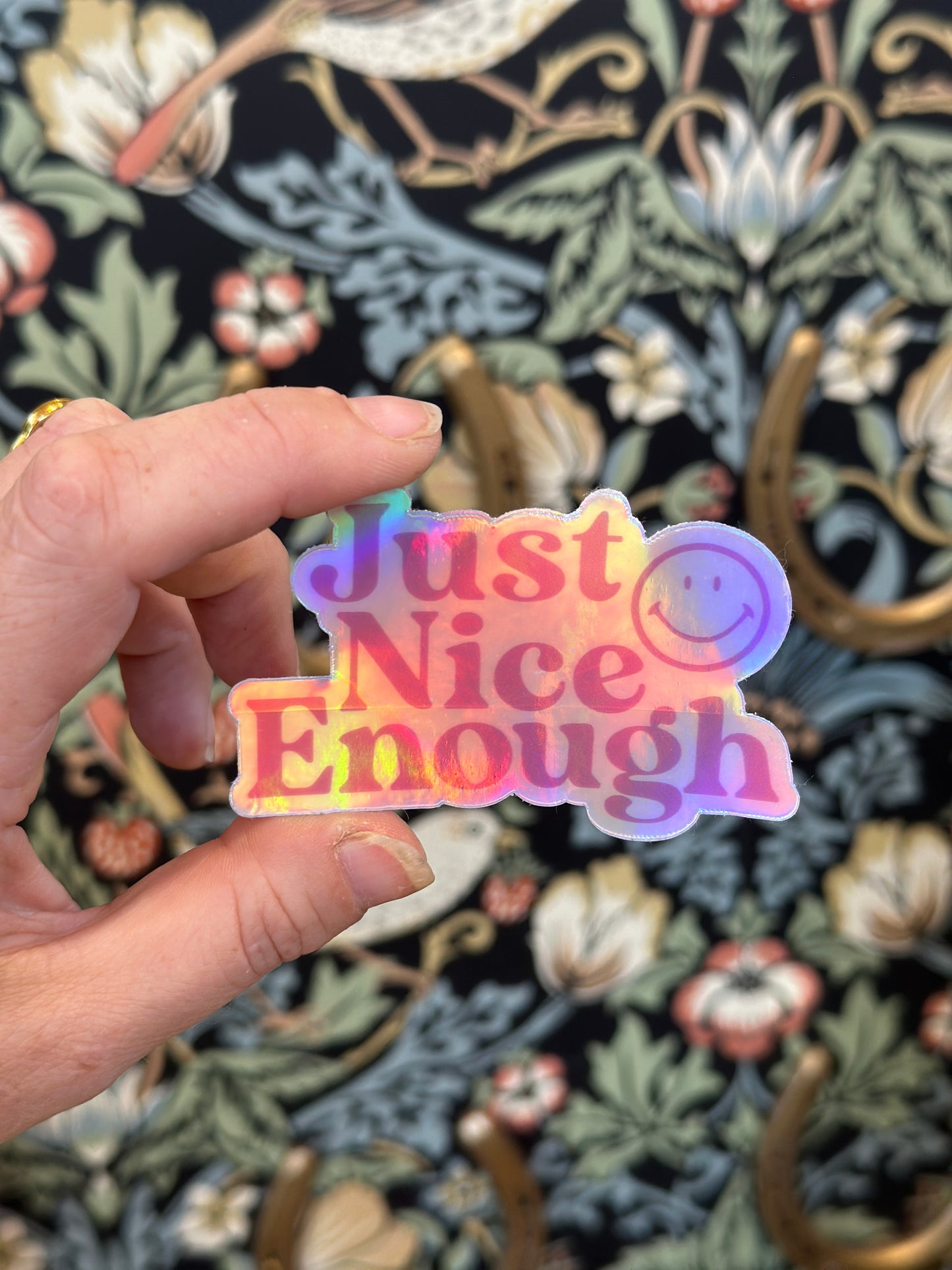 Just Nice enough (Sticker)