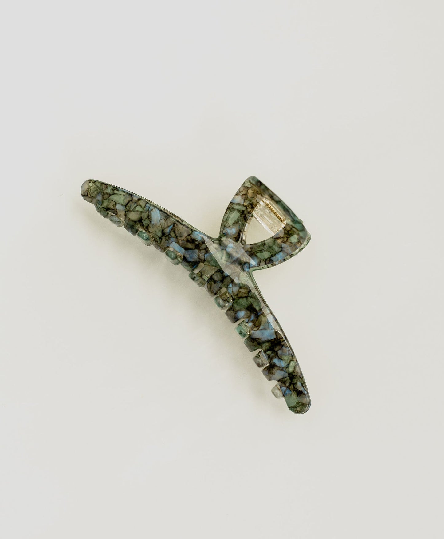 Labradorite Twisty Claw Clip