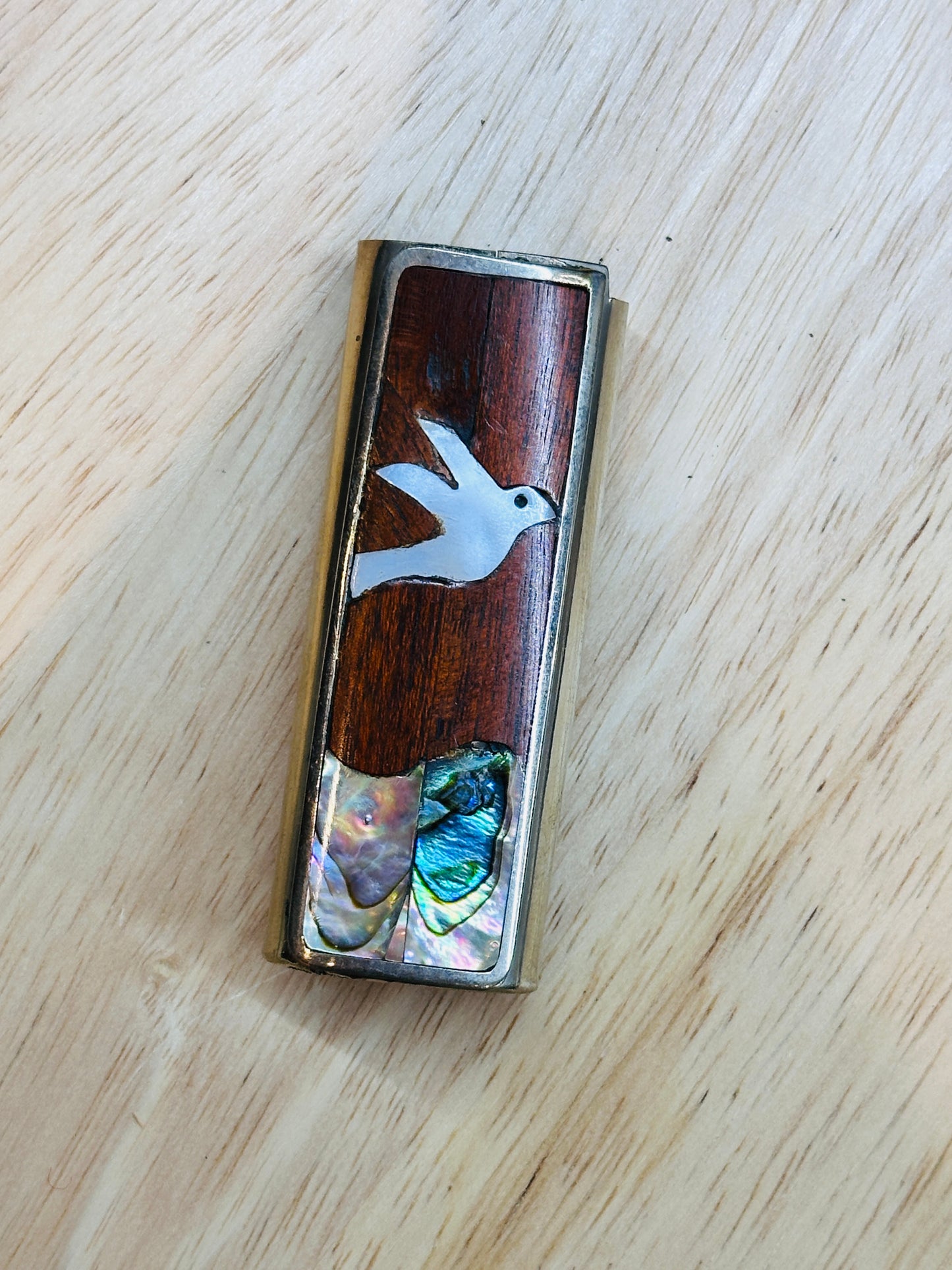 Silver Lighter Cover w/ Lighter