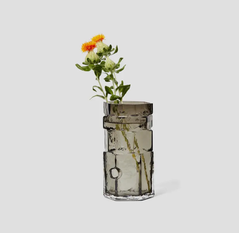 Geometric Glass Vase