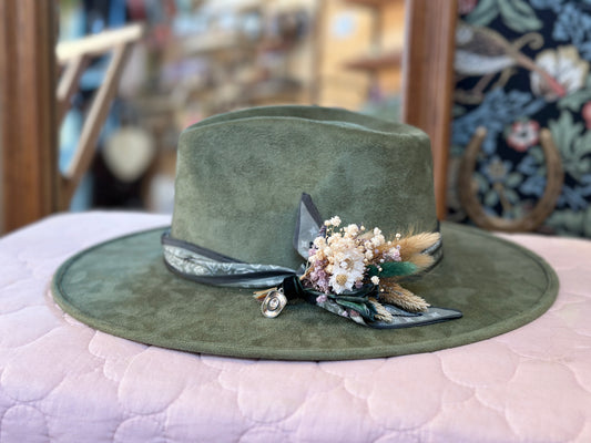 Rancher Vegan Suede Hat