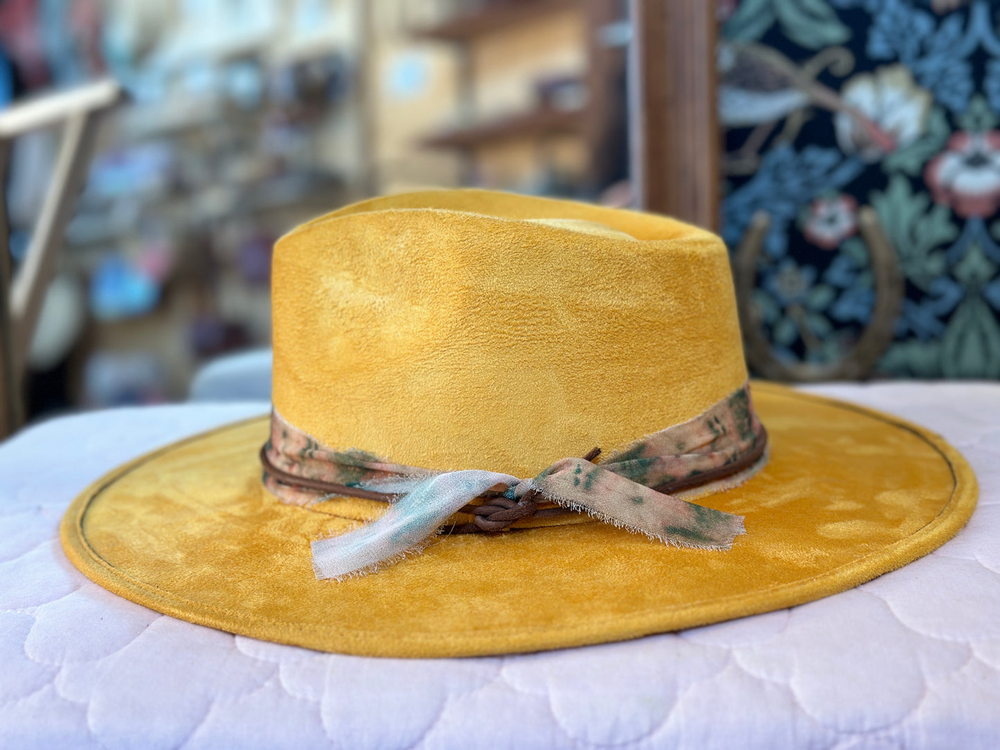 Rancher Vegan Suede Hat