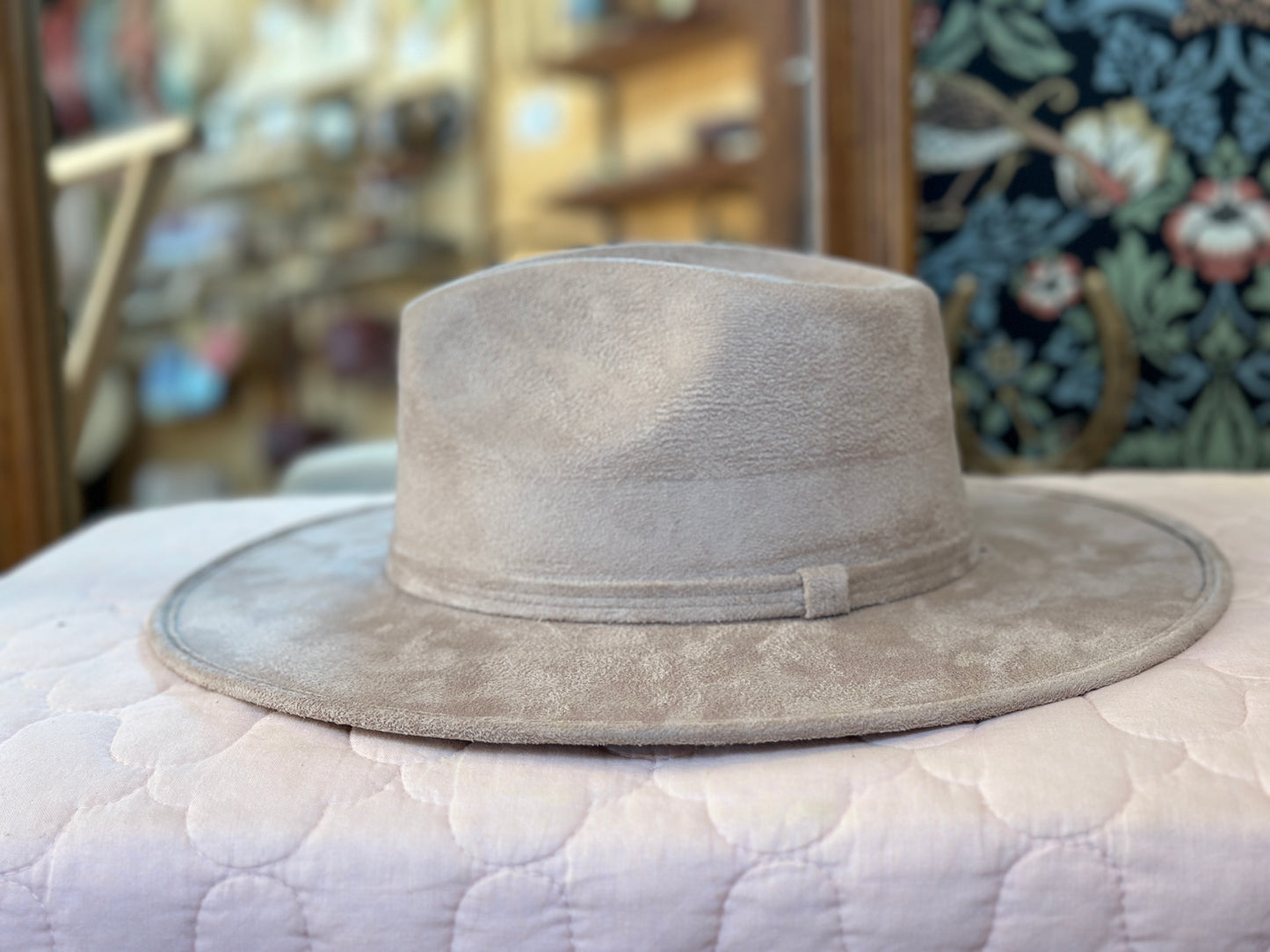 Rancher Vegan Suede Hat