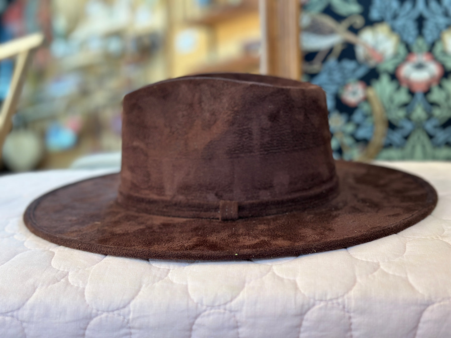 Rancher Vegan Suede Hat