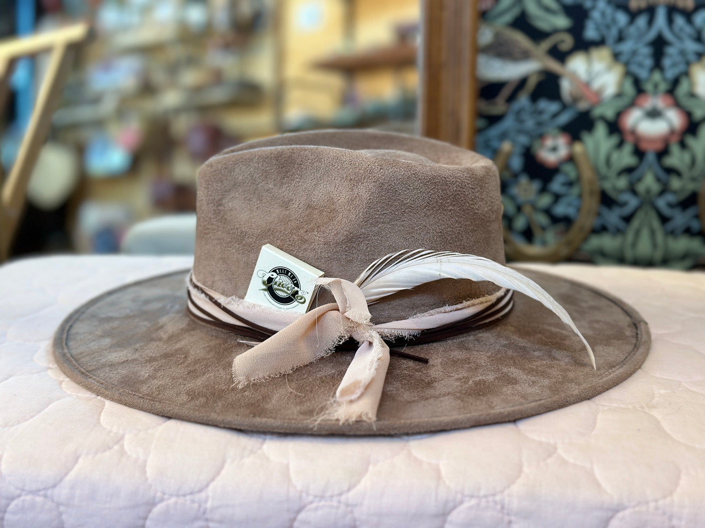 Rancher Vegan Suede Hat