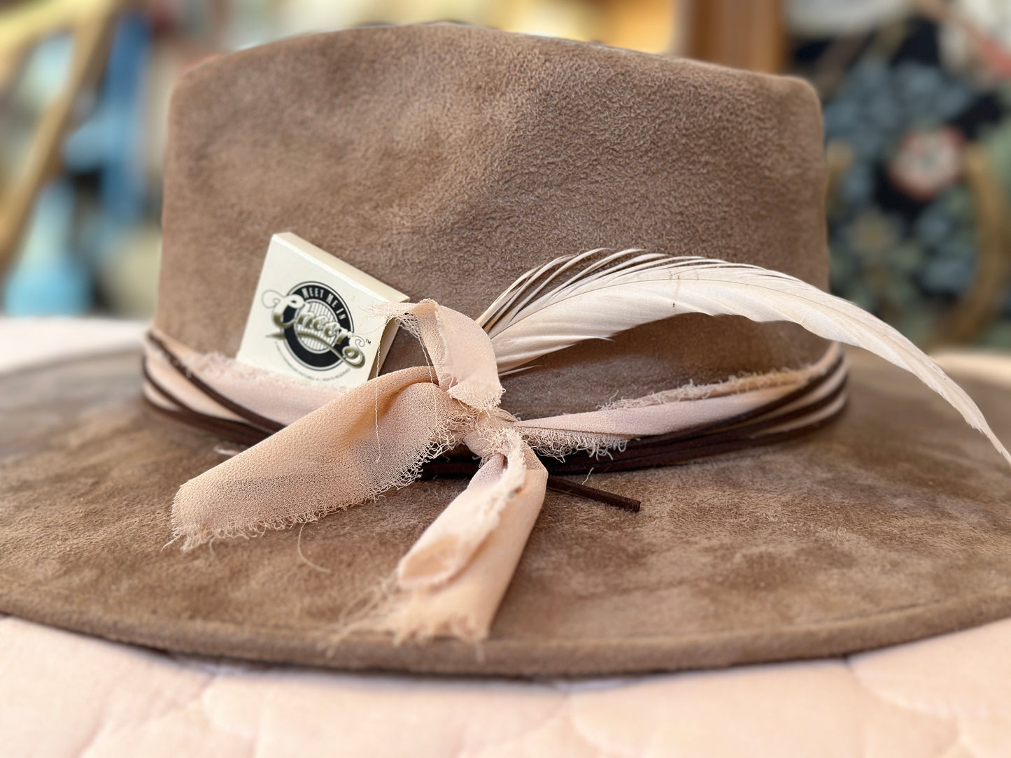 Rancher Vegan Suede Hat