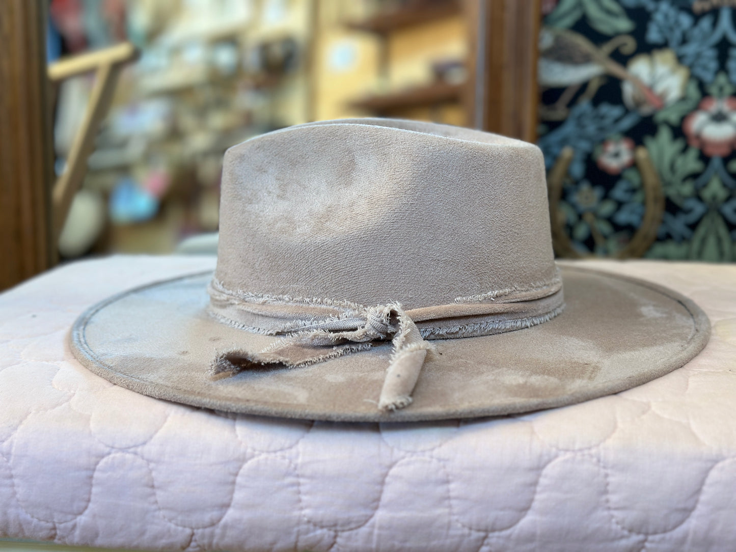 Rancher Vegan Suede Hat