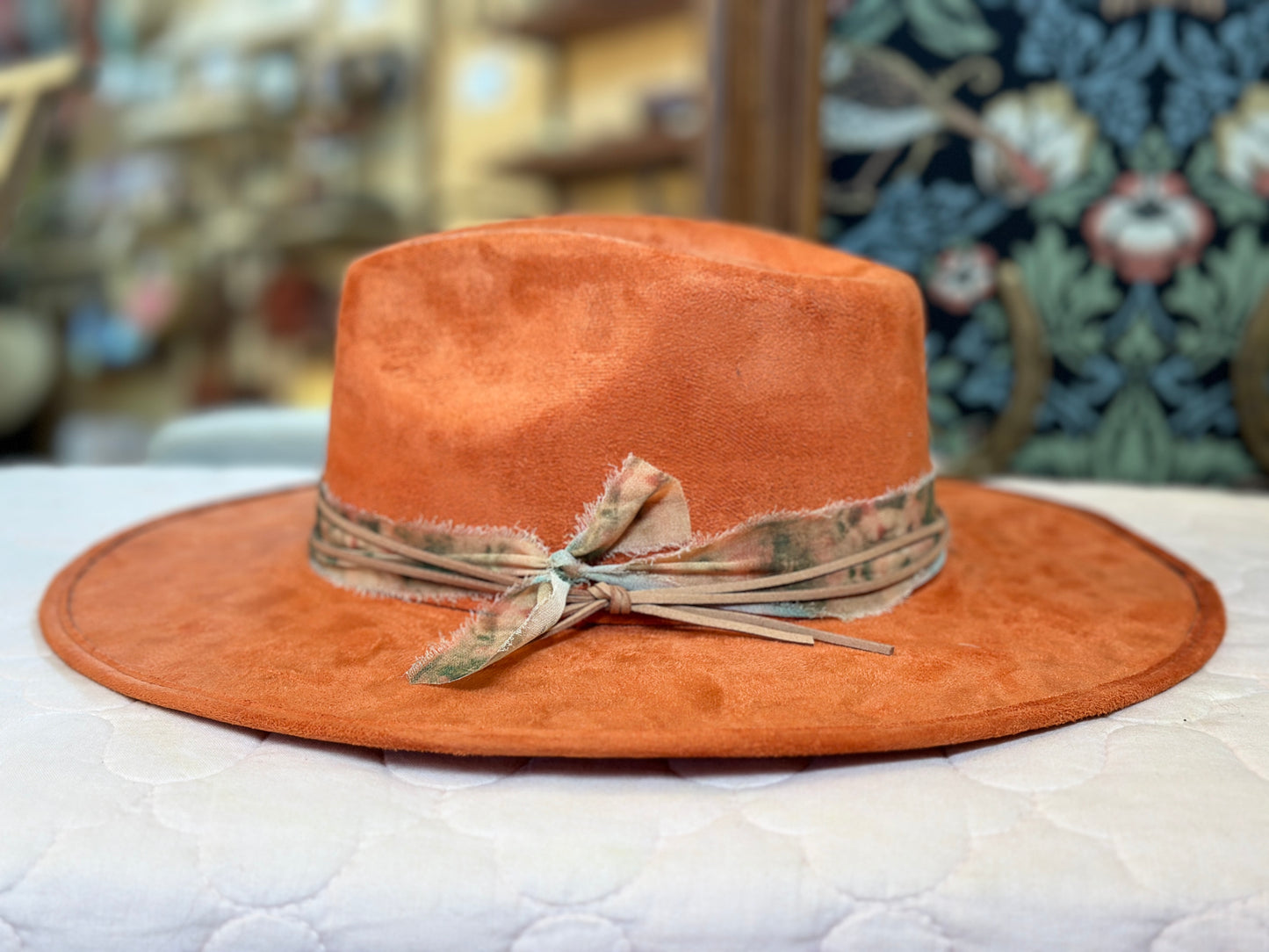 Rancher Vegan Suede Hat