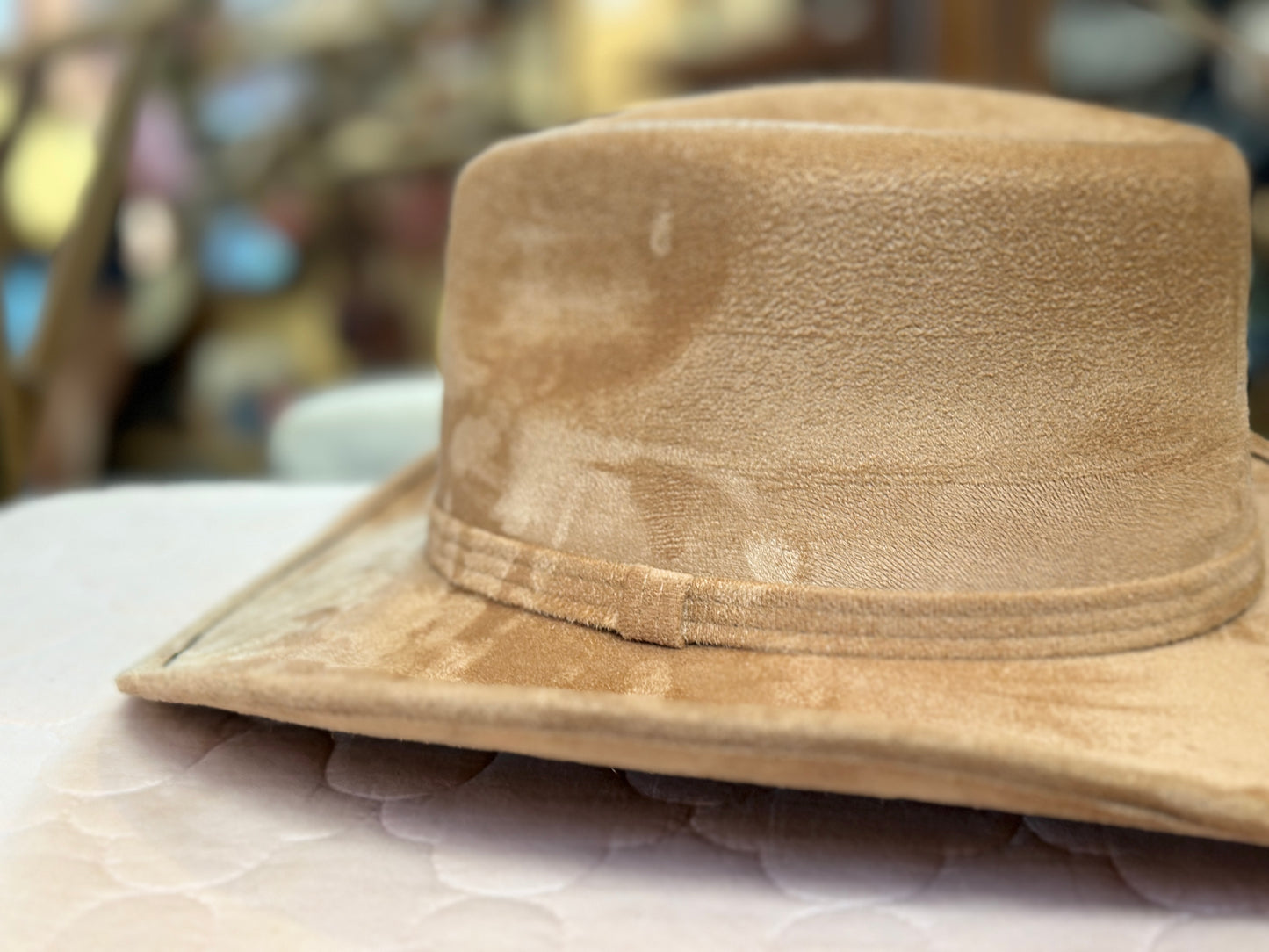 Gambler Vegan Suede Hat