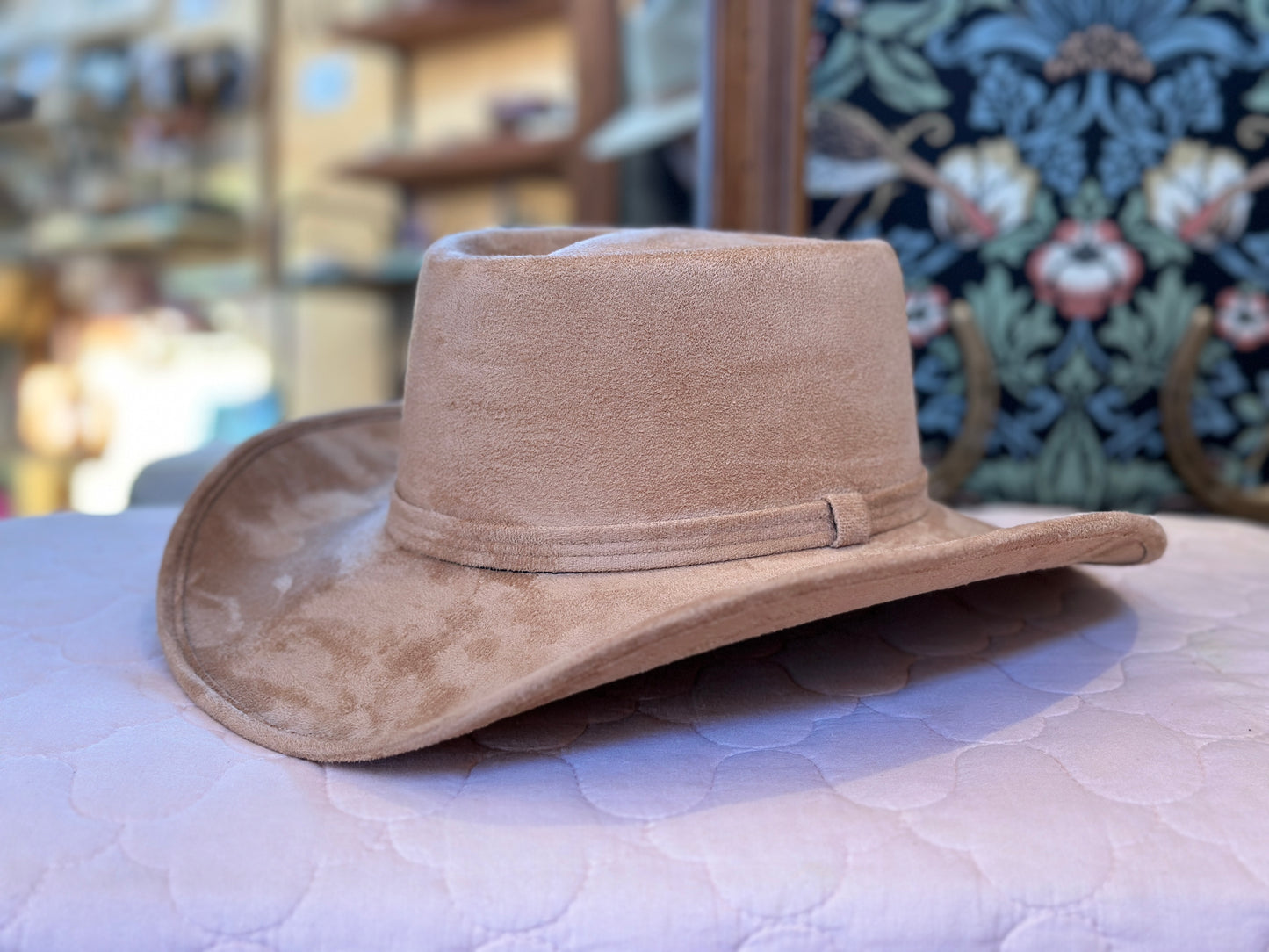 Gambler Vegan Suede Hat