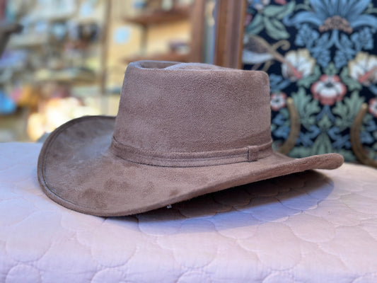 Gambler Vegan Suede Hat