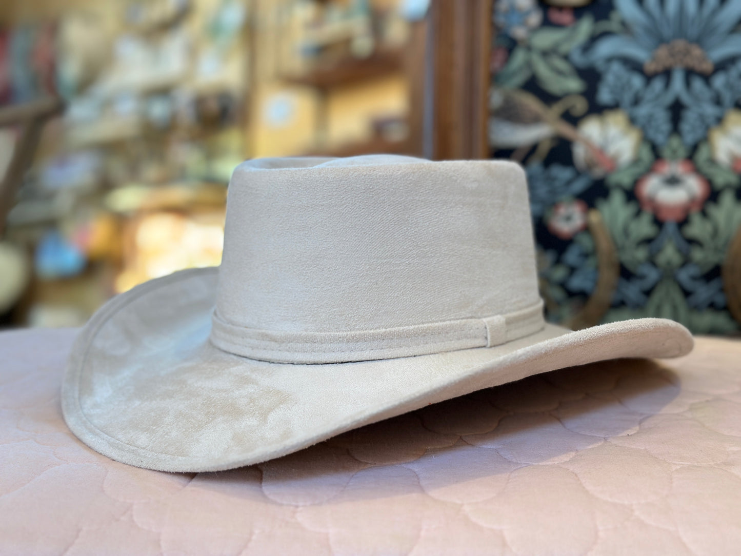 Gambler Vegan Suede Hat