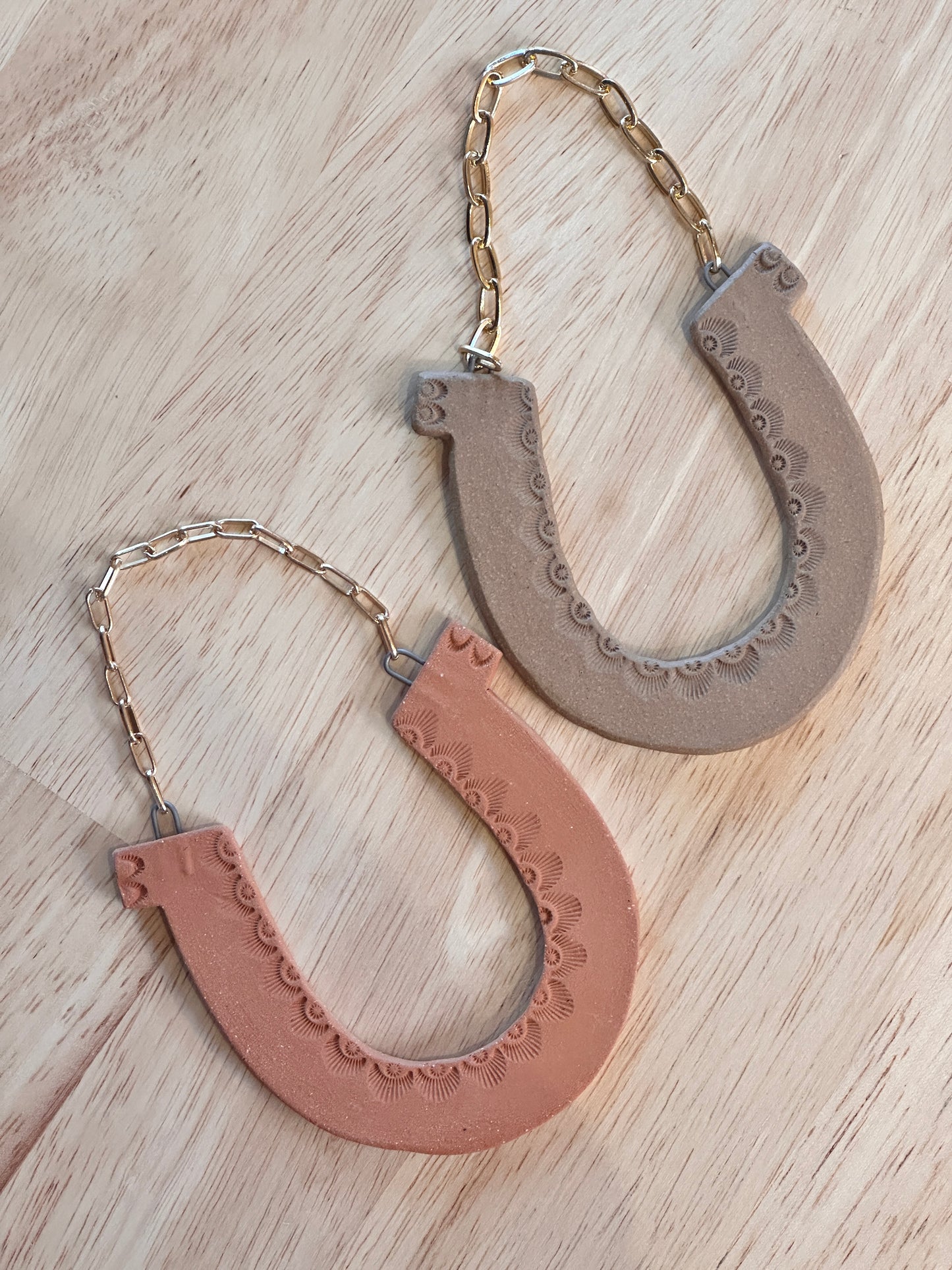 Ceramic Horseshoes