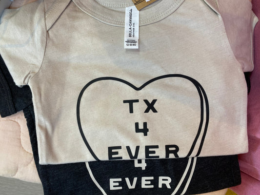 Tx 4 Ever Onesie 12-18 month