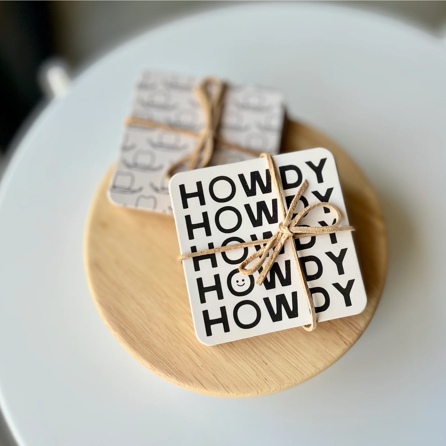 Hats & Howdy's Coaster Set