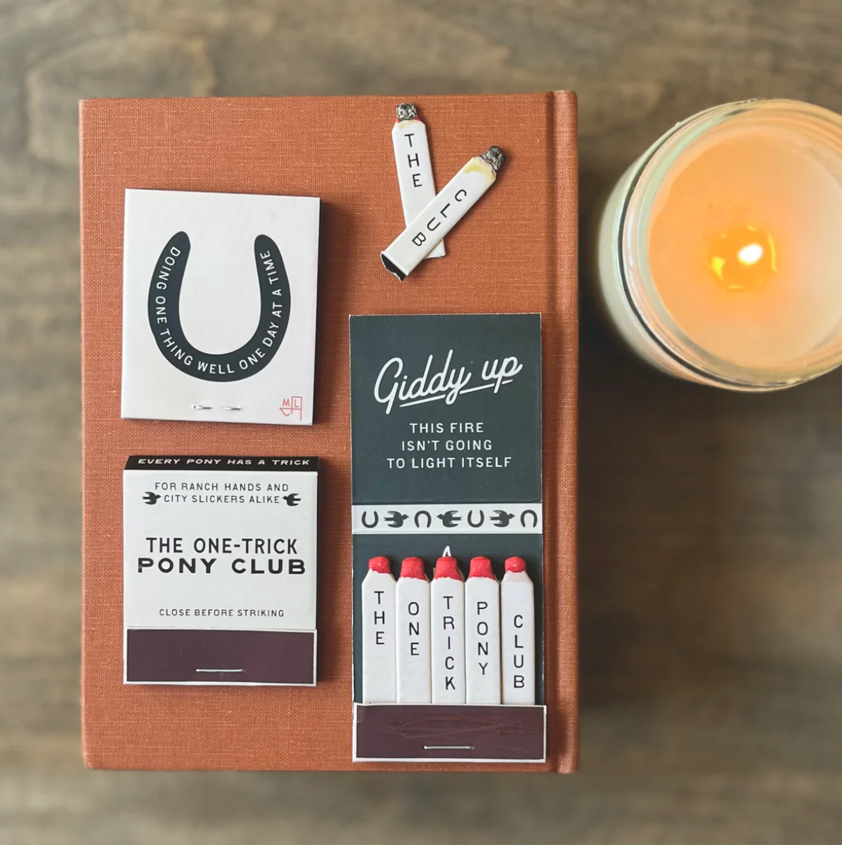 The One Trick Pony Matchbook